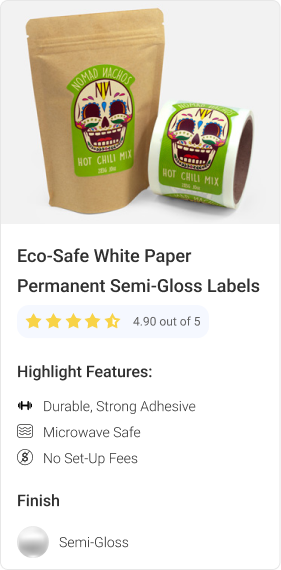 White Paper Permanent Semi-Gloss (Eco-Safe)