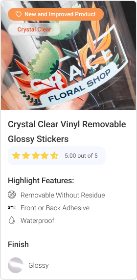 Optically Clear Vinyl