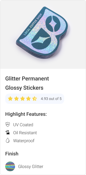 Permanent Glitter Permanent Glossy