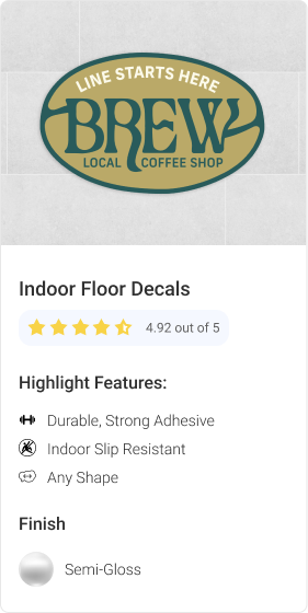 White Vinyl - Smooth Surface Removable Glossy