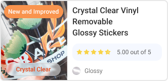 Optically Clear Vinyl