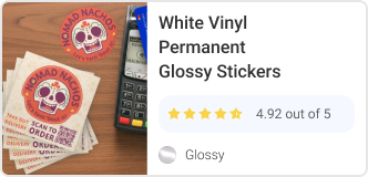 Permanent Glossy Kiss-Cut Singles