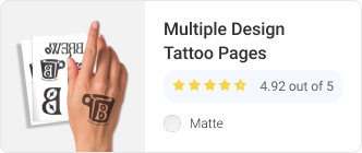 Removable Clear Matte